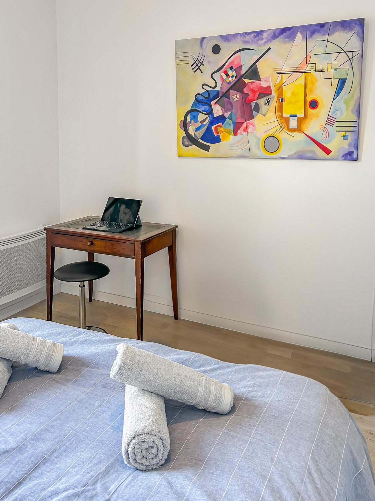 Appartement Balcon Prive & Deco Elegante Le Mans